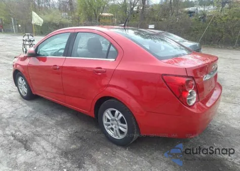 2013 Chevrolet Sonic Lt Auto из США, поврежденный, VIN 1G1JC5SB5D4113120